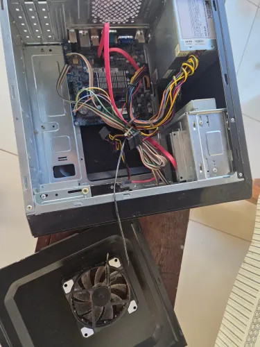 Computador Completo Monitor + Microfone + Mouse (Ideal para Estudos e Trabalho)