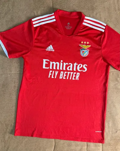 camisa benfica 2022 adidas original versão jogador