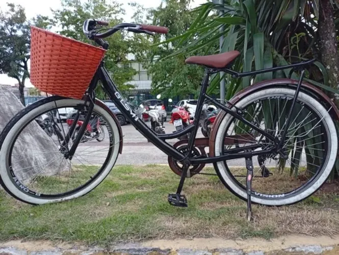 Bicicleta retrô aro 26 GTS - 7 velocidades