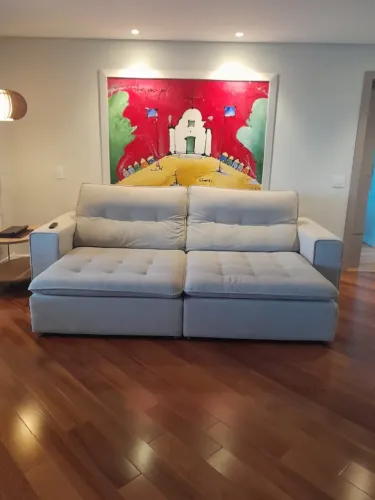 Sofa Retratil e Reclinavel 4 lugares