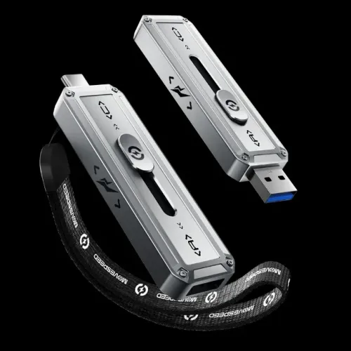 Pendrive 256GB MOVESPEED USB 3.2 2x2 Ultra Rápido 2000MB/s