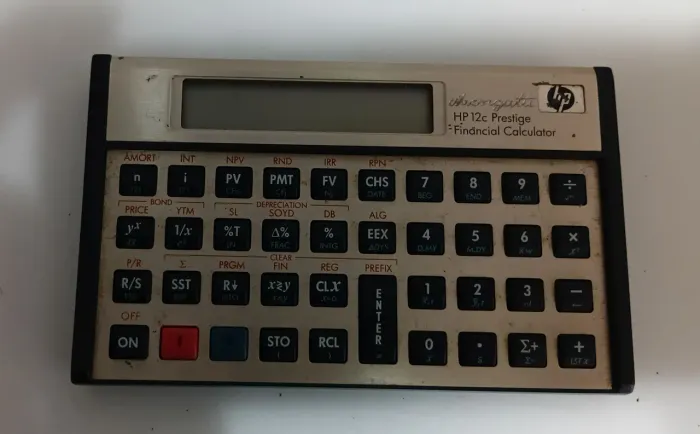Calculadora Financeira HP 12c Prestige - Original (Funcionando)