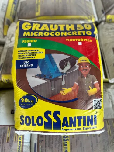 Grauth 50 MPa 20 kg Solossantini direto da fabrica