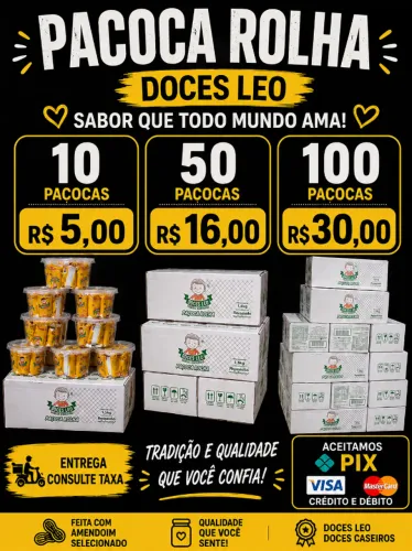 Paçoca Rolha Preço de Fábrica
