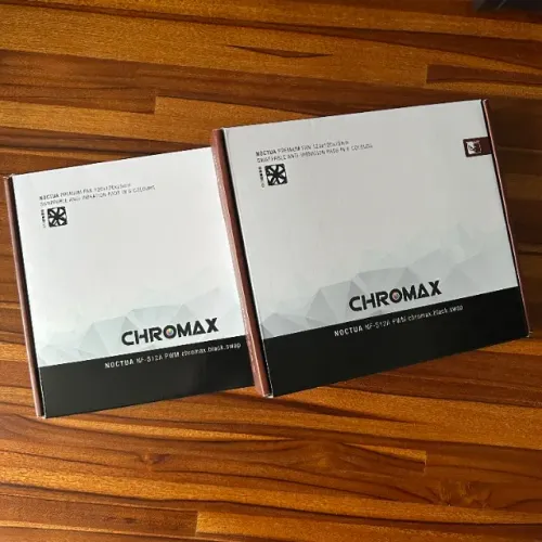 2x Ventoinha Cooler Noctua NF-S12A PWM chromax.black.swap