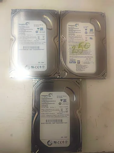 KIT 3 HDs SEAGATE 500GB SATA 7200RPM | TESTADOS