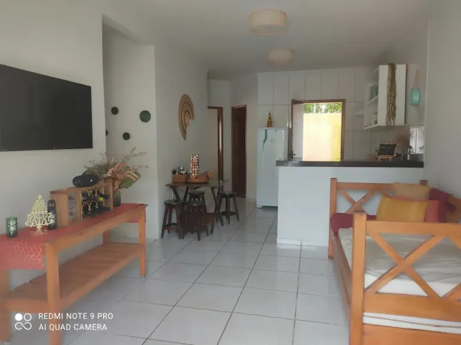 Apartamento térreo com quintal privativo no Novo Arraial