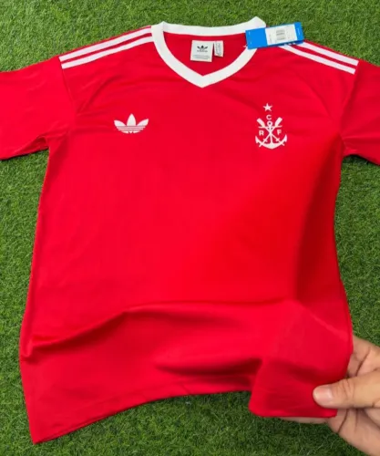 Camisa Adidas Vermelha goleiro FLAMENGO 