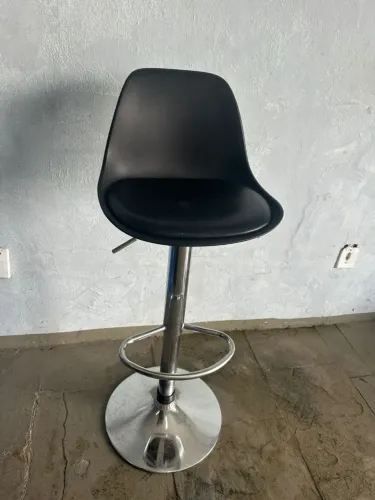 Banqueta cromada