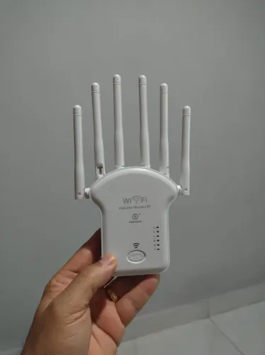 Repetidor de sinal de internet wifi