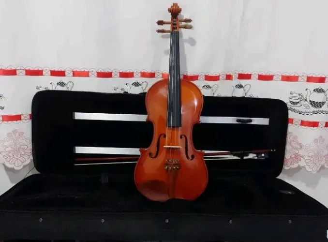 Vendo violino Artesanal 4/4 a vísta 2.000,00 reais no estojo !