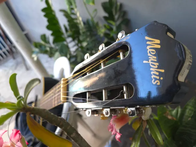 violão acústico Tagima Memphis AC-40 Aço BK