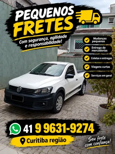 Pequenos fretes e mudanças Curitiba