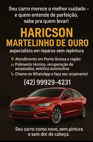 Martelinho de ouro Haricson 
