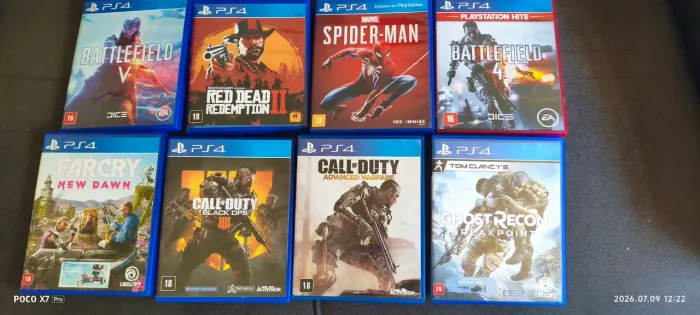 Troco jogos de Ps4