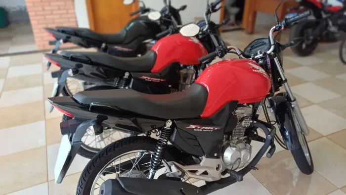 HONDA CG 160 START SEMI-NOVAS, UMA COM 2.600 KM