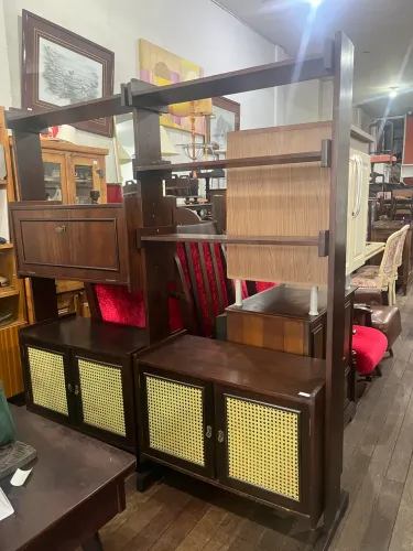 Estante modular Imbuia