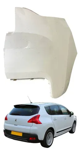 Moldura Poliana Parachoque Tras Direito 3008 2011 2012 2015