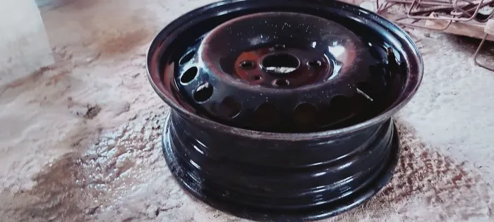 Roda de ferro aro 14 do HB20 furacão 4x100 valor 150,00