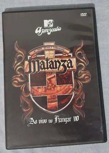 DVD MATANZA Ao vivo no Hangar 110 2008 Brasil
