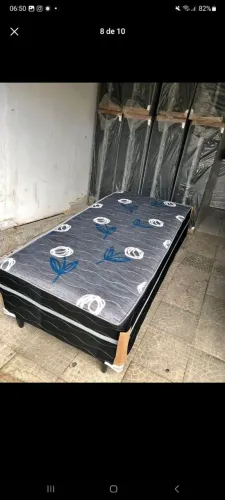Cama box casal - Nova ( D33 - Espuma 16)