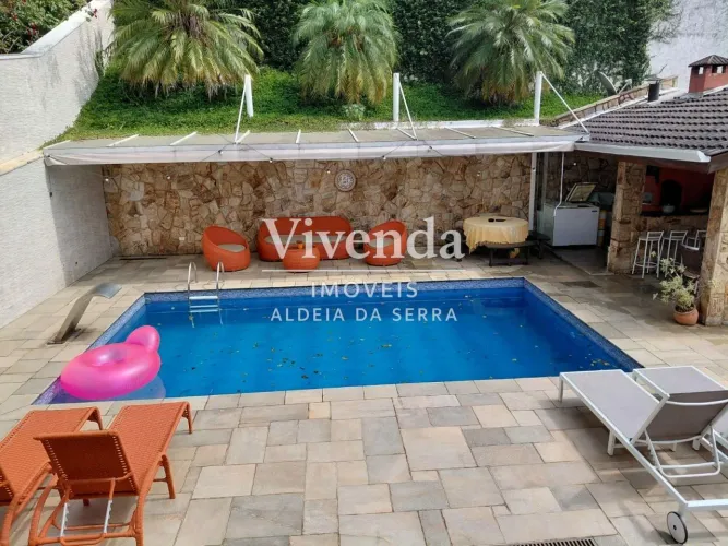 Casa para locação no condomínio Morada dos Pinheiros com 4 dormitórios (2 suítes)