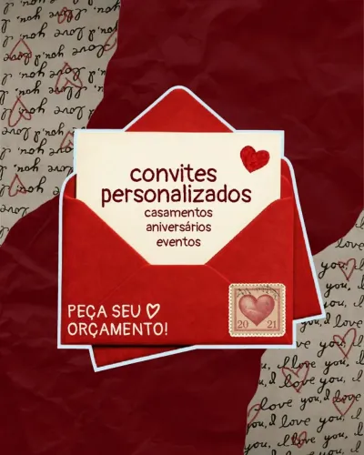 Convites personalizados