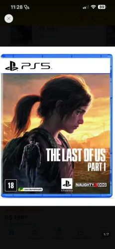 JOGO THE LAST OF US PART 1 PS5