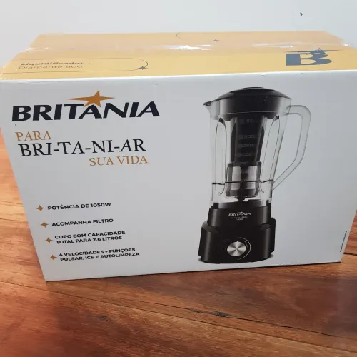 Liquidificador novo na caixa!