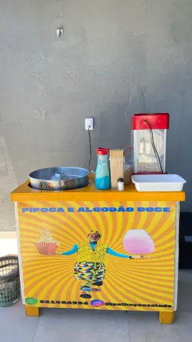 Pipoca e Algodão Doce 