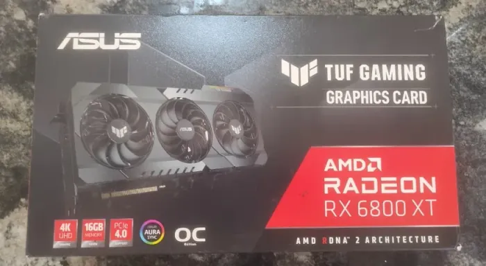 Placa de Vídeo Asus TUF Gaming RX 6800 XT 16GB