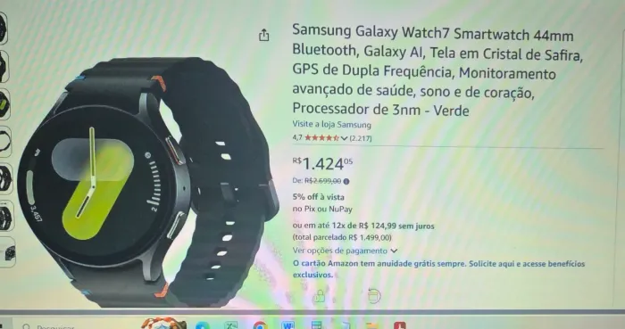 Samsung galaxy watch7 smartwatch