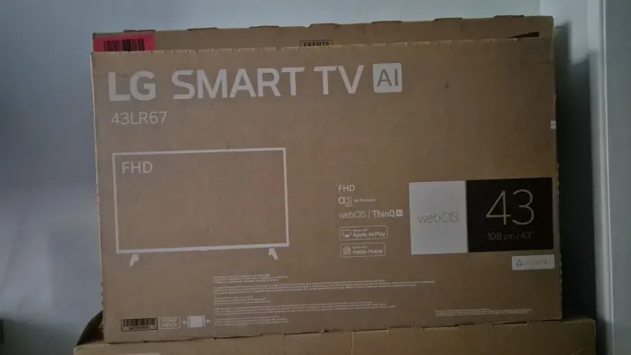[**oferta**]smart tv 43 polegadas LG lacrada na caixa 12 meses de garantia+nota!!!!