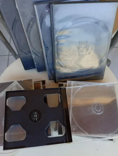 Capinhas porta CD e DVD