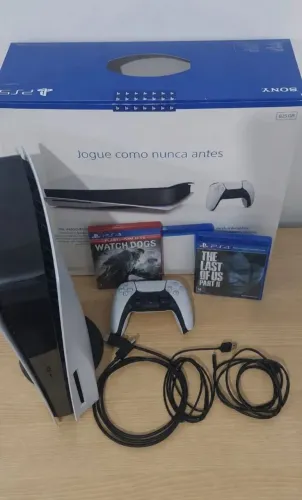 playstation 5 mídia física 1 controle