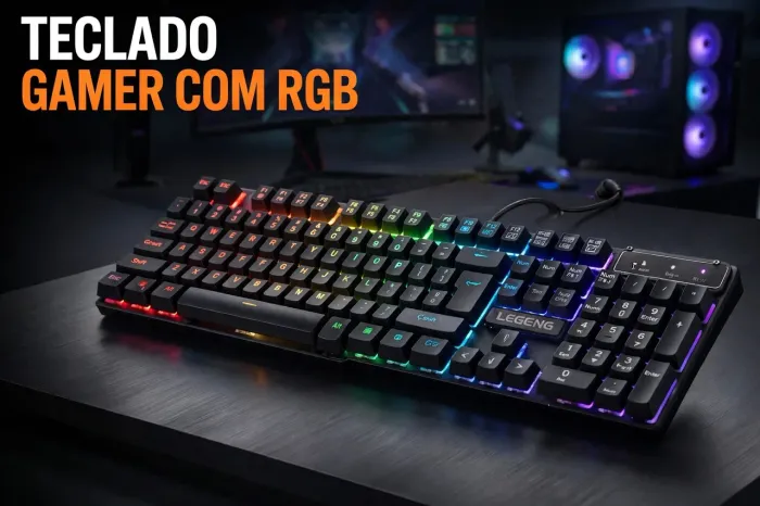 Teclado com RGB