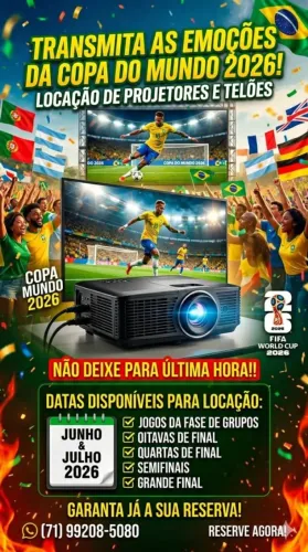 Locação de Equipamentos de Projeção