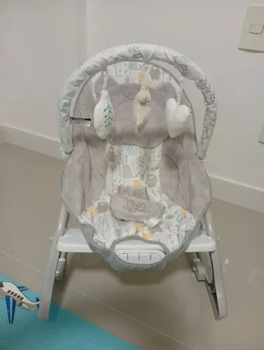 Cadeira de Descanso Musical Urso Polar Até 18kgs - Maxi Baby