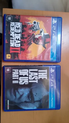 Red Dead Redemption e Last Of Us 2 PS4