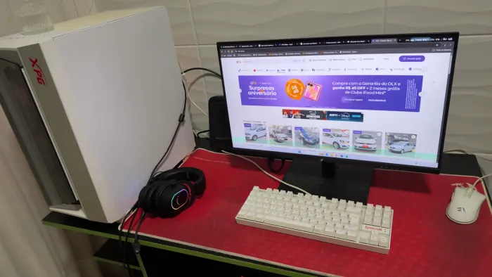 Pc Gamer Ryzen 5500 + RTX 3060 12g + 16Ram 3200mhz + periféricos - RODA TUDO!