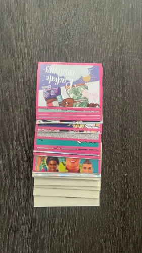 figurinhas avulsas álbum barbie 65 anos vamos comemorar