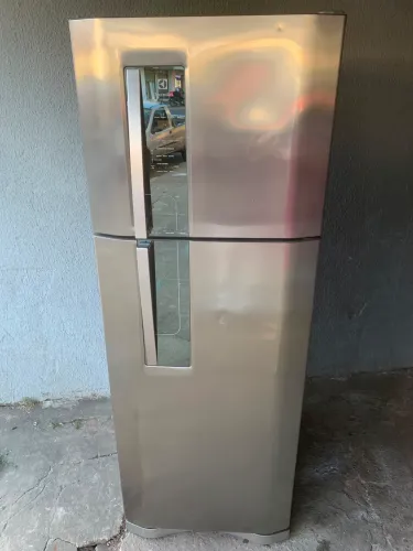 Geladeira Electrolux inox duplex frost free