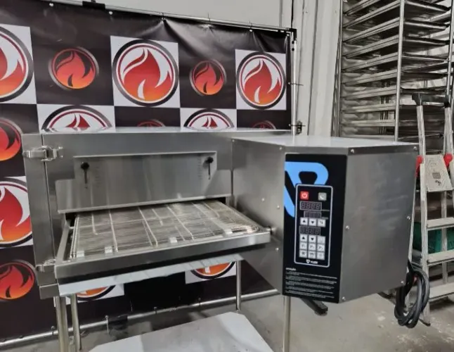 Forno esteira industrial