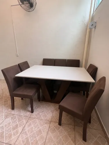 Mesa de Jantar 6 lugares 