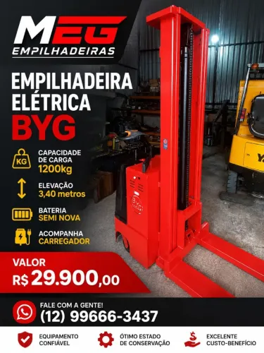 Empilhadeira elétrica BYG