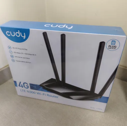 Roteador 4G Wi-Fi Cudy LT400