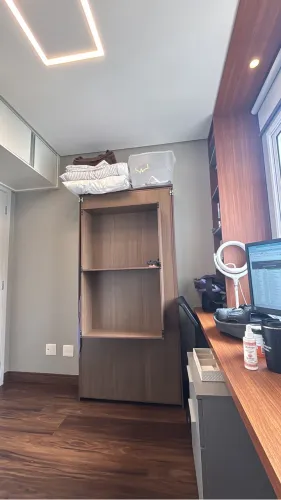 Cama Articulada Solteiro Multifuncional Castanho
