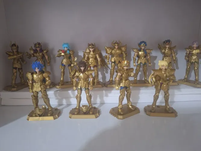 CAVALEIROS DE OURO BLOKEES GALAXY SAINT SEIYA