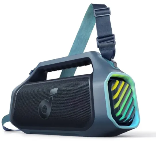 Soundcore Boom 2 Plus 140W Azul - Estado de Nova
