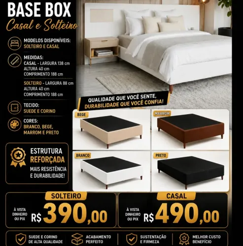 Mega promoção de Base Box A Pronta Entrega!!